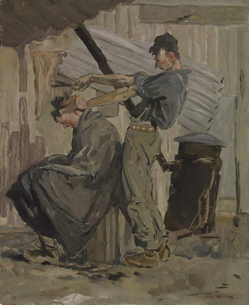 Detail of The Amateur, 1920 by Will Dyson
