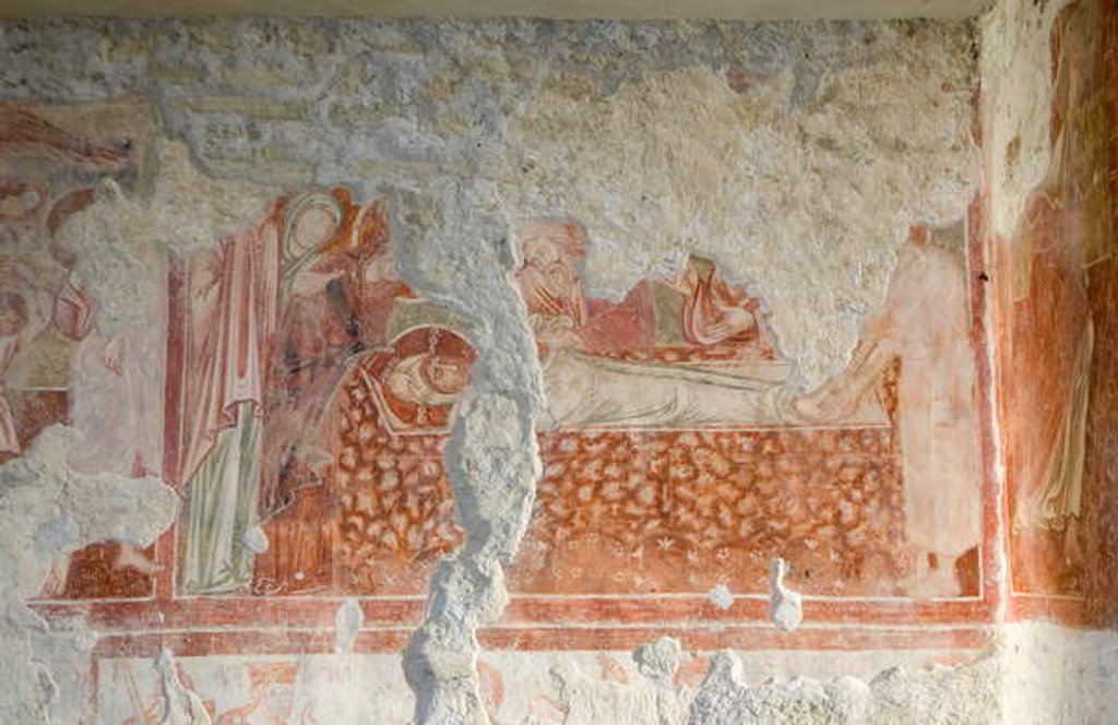 Detail of The Entombment of Christ by School Croatian