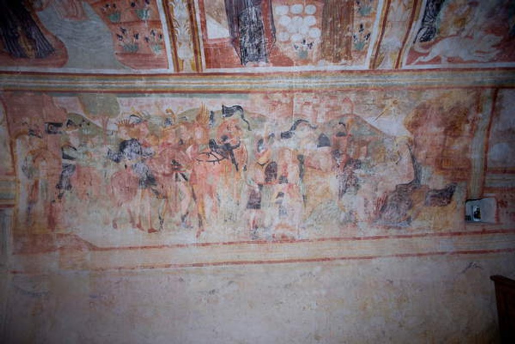 Detail of Adoration of the Magi by Antonio da Padova