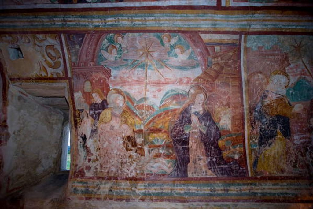 Detail of Nativity by Antonio da Padova