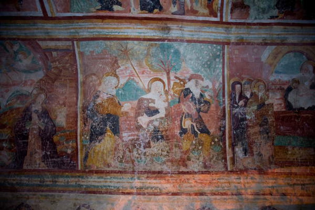 Detail of The Flight into Egypt by Antonio da Padova