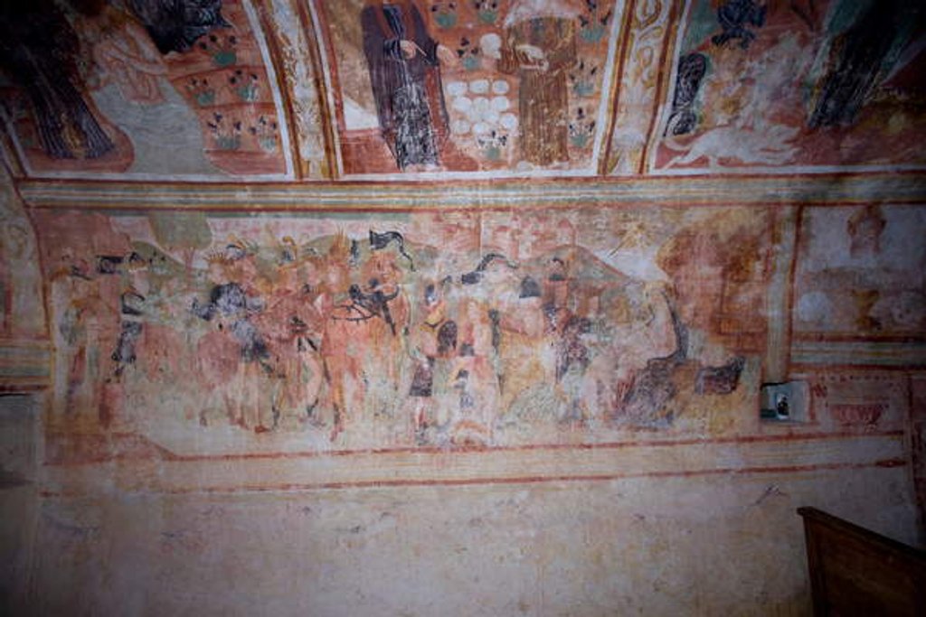 Detail of Adoration of the Magi by Anonymous