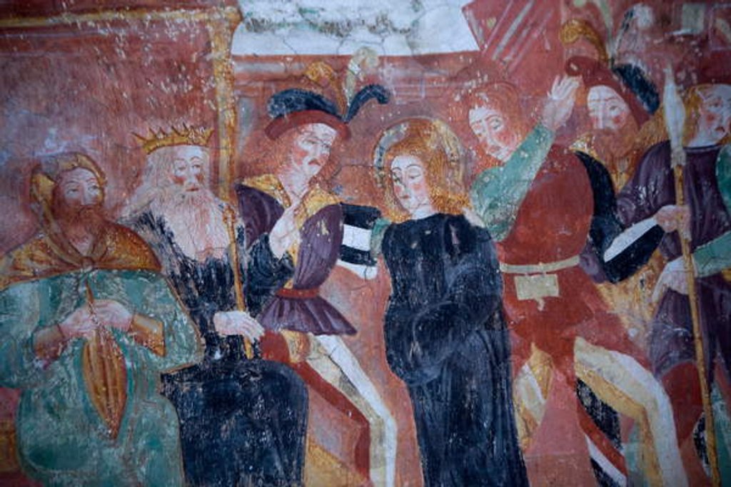 Detail of Christ before Pontius Pilate by Antonio da Padova