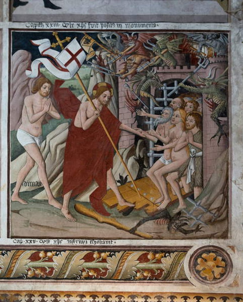 Detail of Descent to the hell, c.1492 by Giovanni Canavesio
