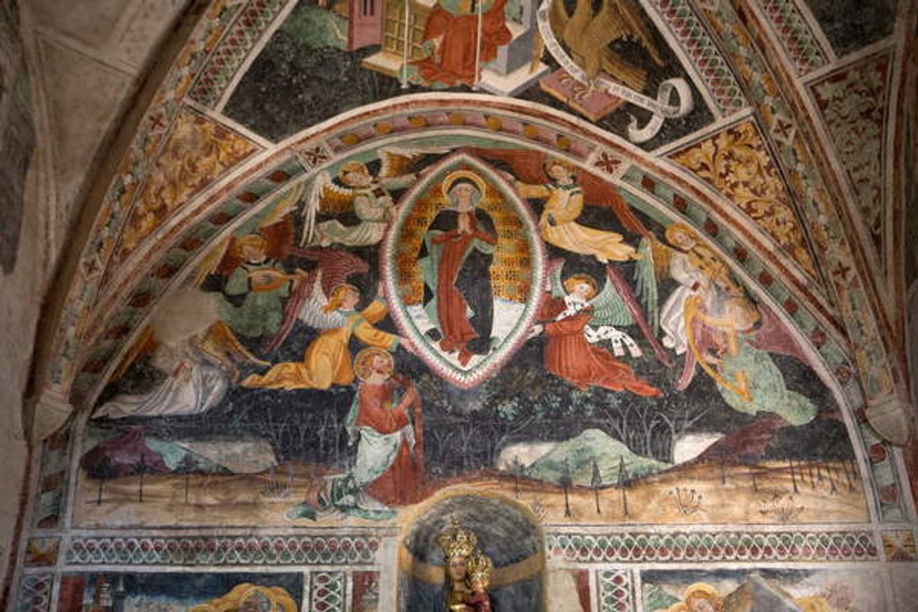 Detail of Ascension, c.1492 by Giovanni Canavesio