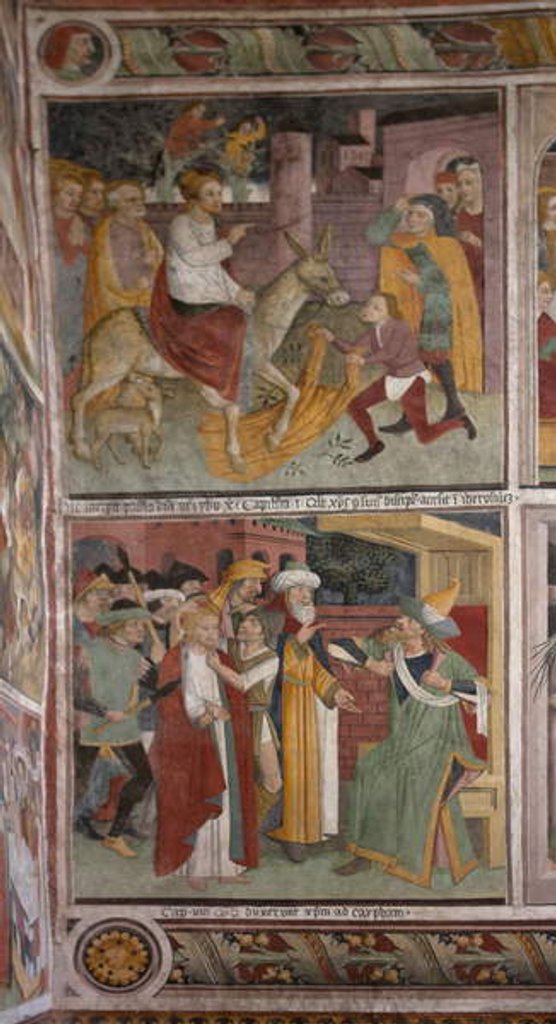 Detail of Scenes from the life of Christ, c.1492 by Giovanni Canavesio