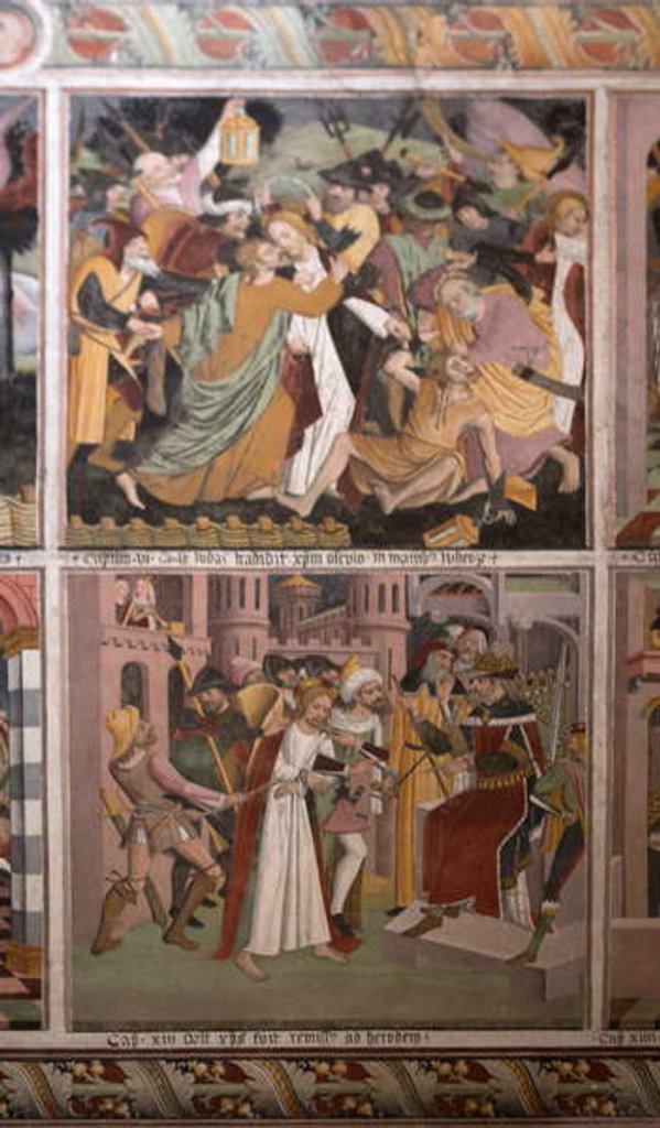 Detail of Scenes from the life of Christ, c.1492 by Giovanni Canavesio