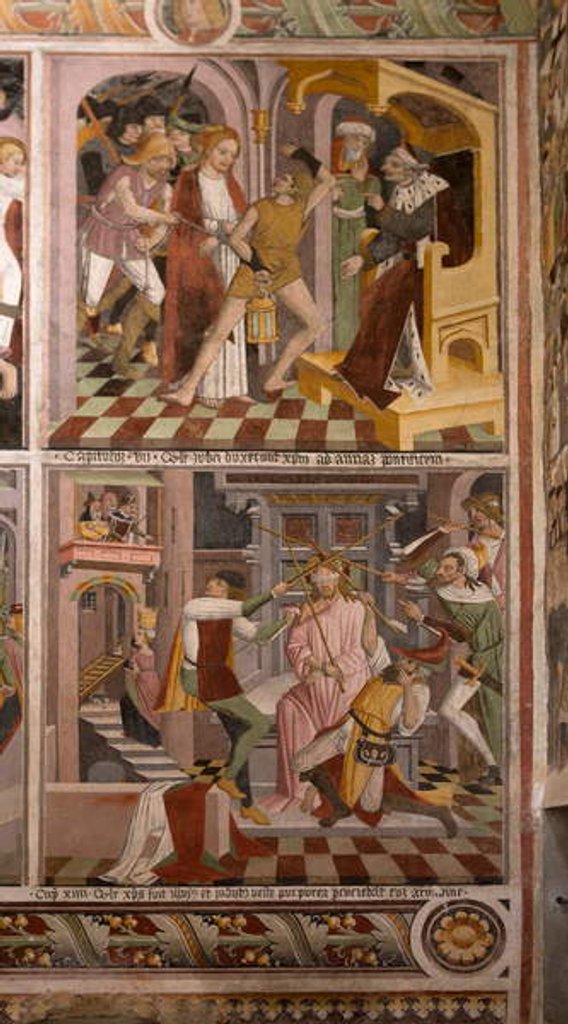 Detail of Scenes from the life of Christ, c.1492 by Giovanni Canavesio