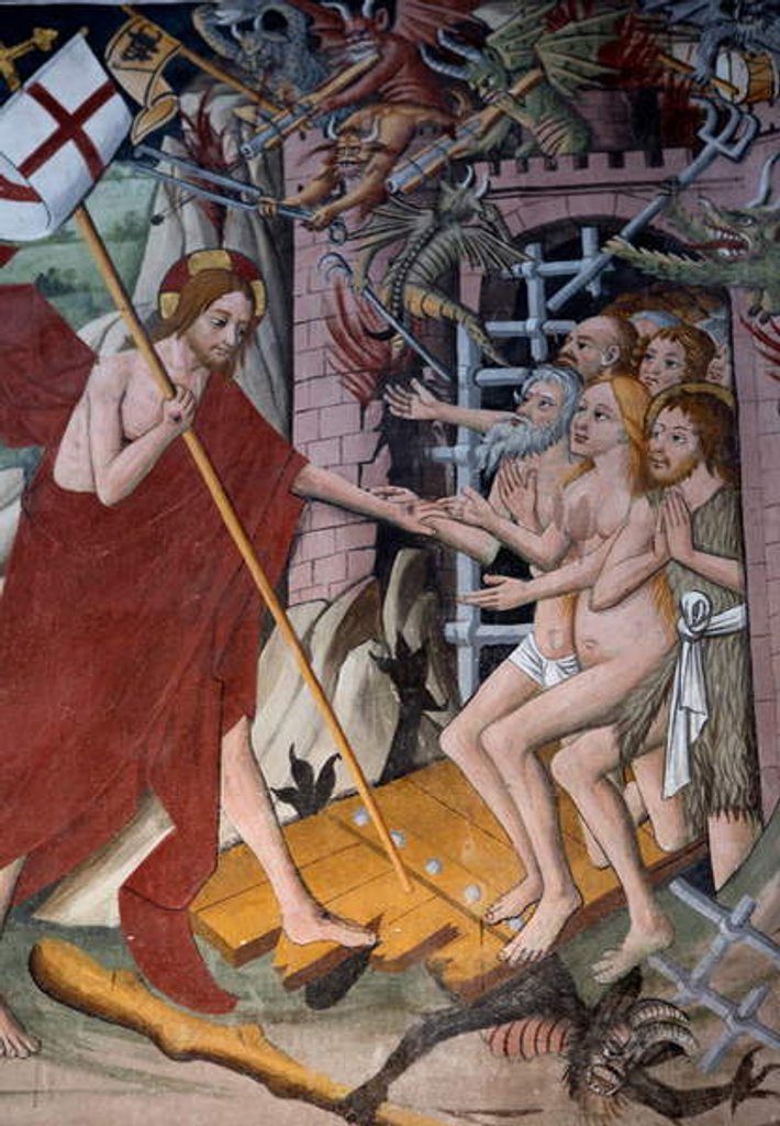 Detail of Descent to the hell, c.1492 by Giovanni Canavesio