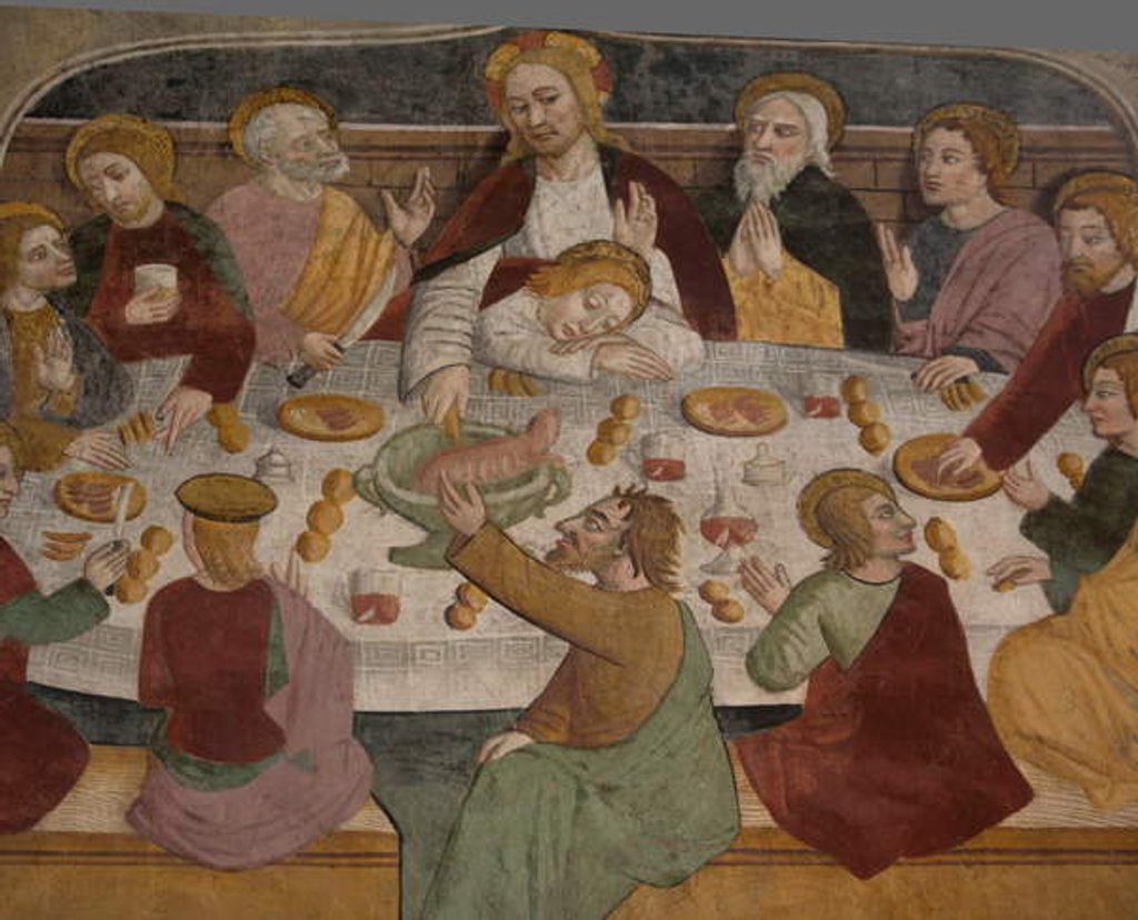 Detail of Scenes from the life of Christ, c.1492 by Giovanni Canavesio