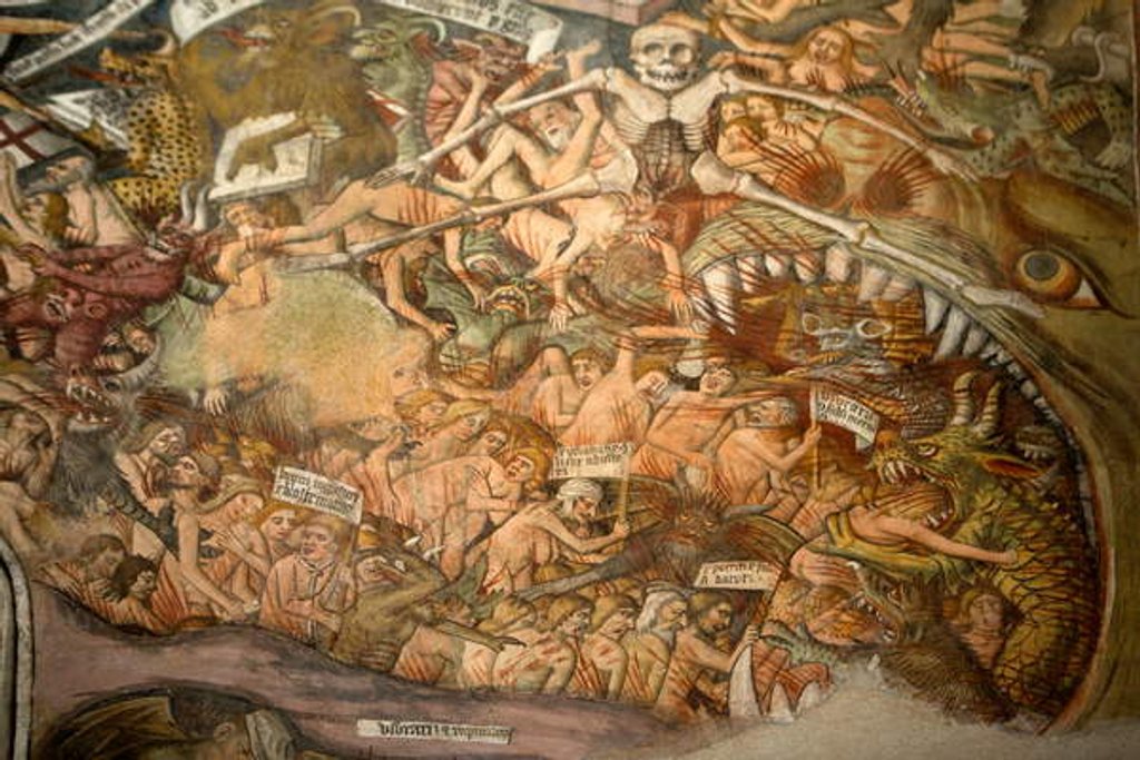 Detail of Last Judgment, c.1492 by Giovanni Canavesio