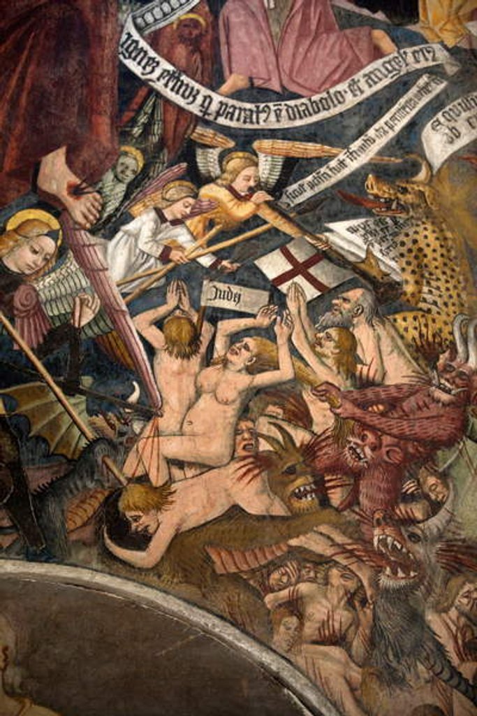 Detail of Last Judgment, c.1492 by Giovanni Canavesio