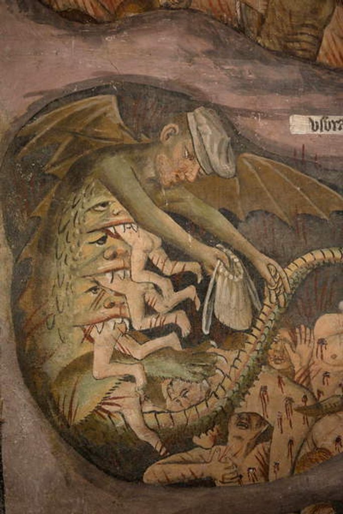 Detail of Last Judgment, c.1492 by Giovanni Canavesio