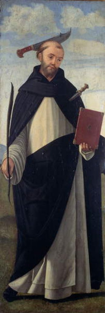 Detail of Saint Peter Martyr by Vittore Carpaccio