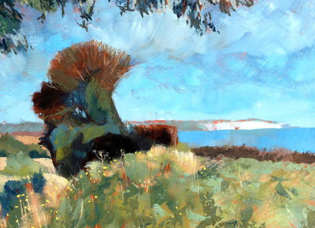 Detail of Towards Ramsgate, 2007 by Clive Metcalfe