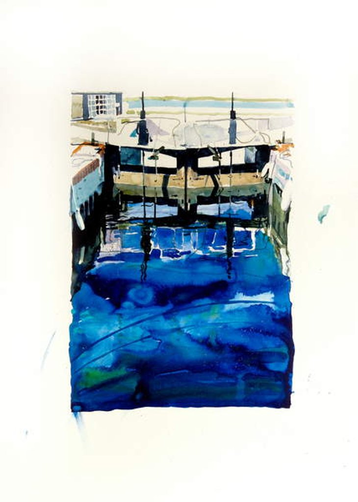 Detail of Lockgates by Michael Frith