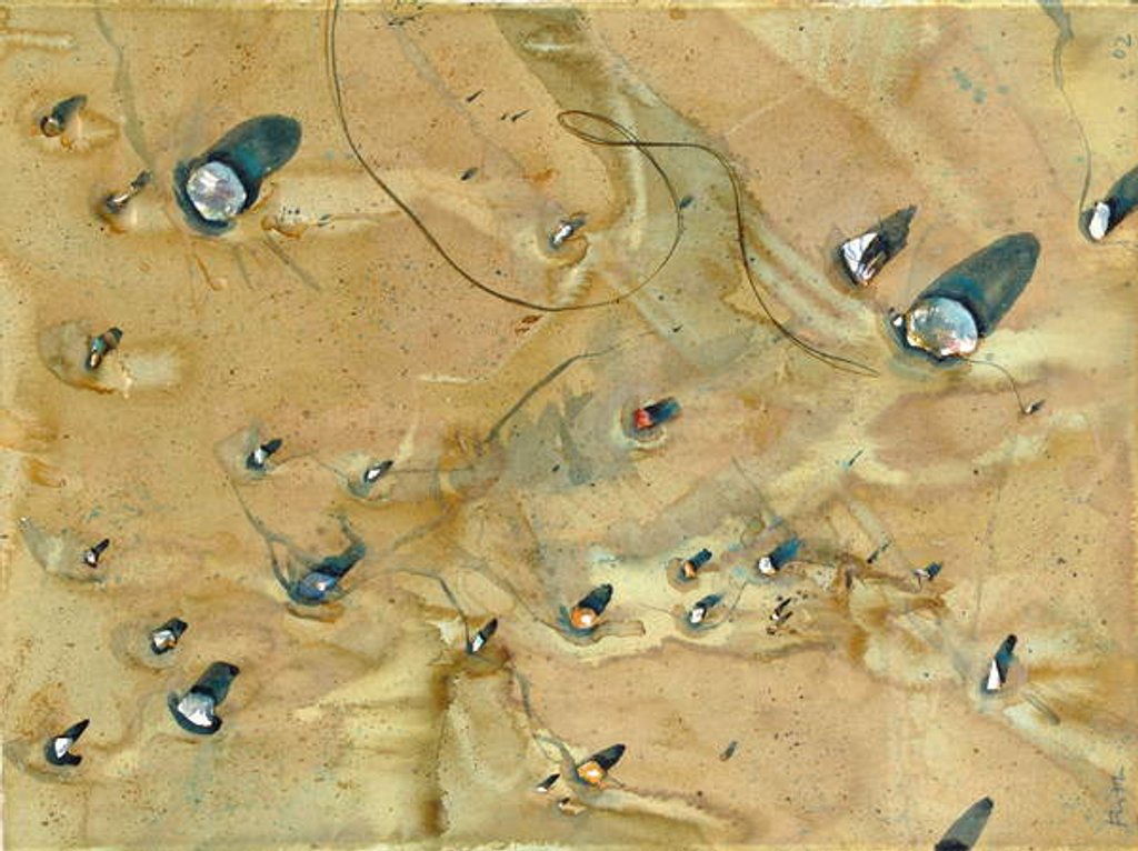 Detail of Sand by Michael Frith