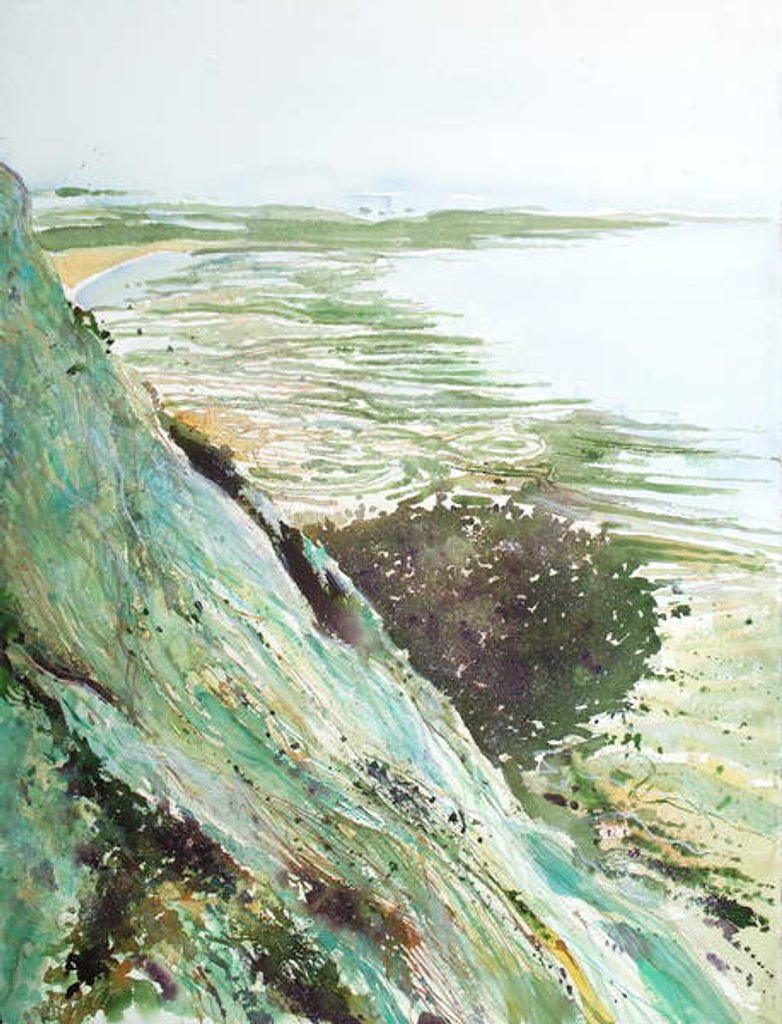 Detail of Beachy Head l by Michael Frith