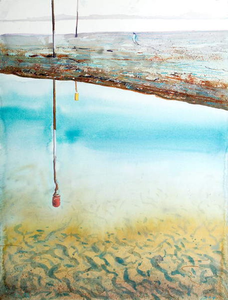 Detail of Snow Hill Creek by Michael Frith