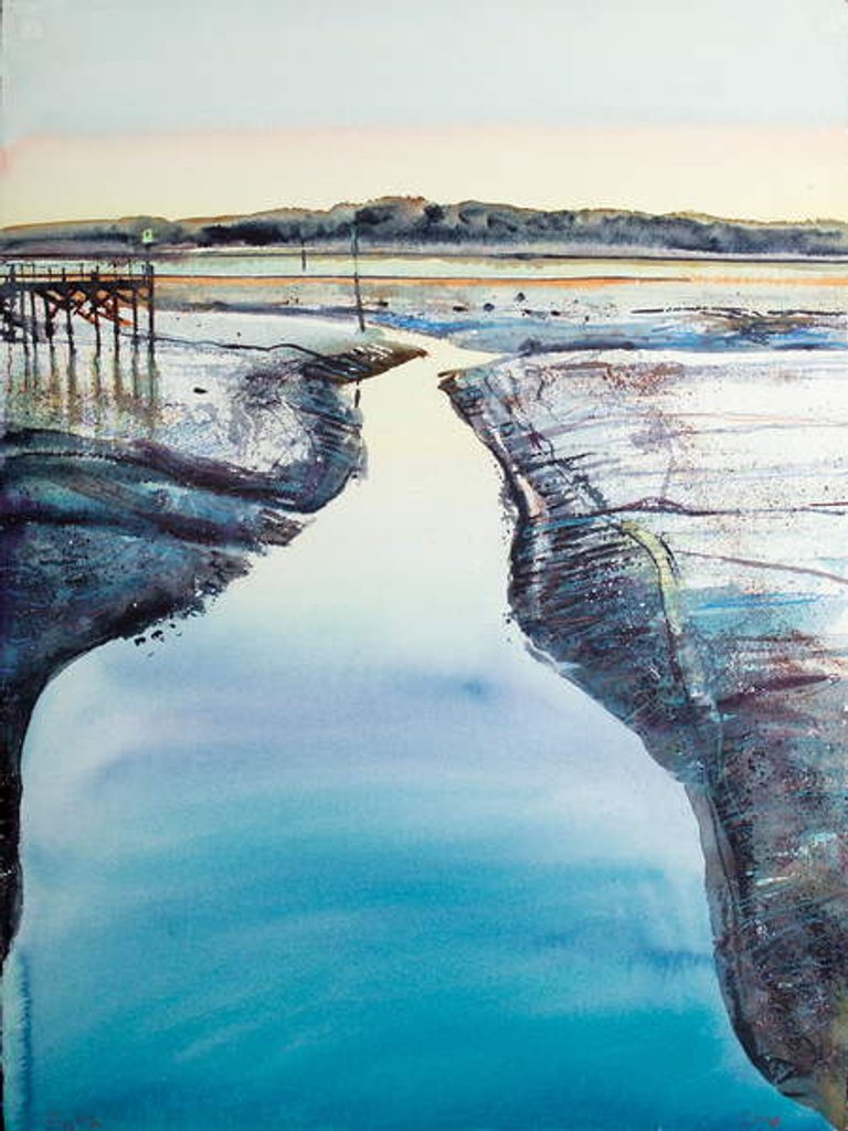 Detail of Birdham Pool Channel by Michael Frith