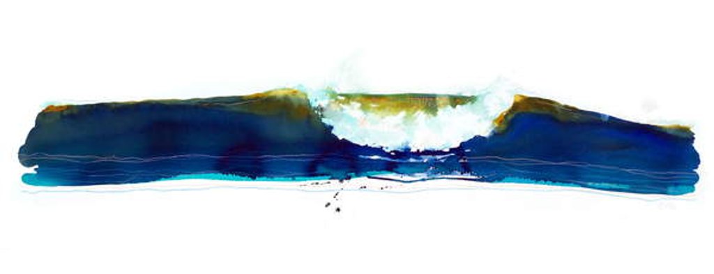 Detail of Wave by Michael Frith