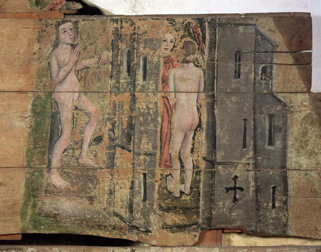 Detail of The Narrow Gate into Heaven by English School