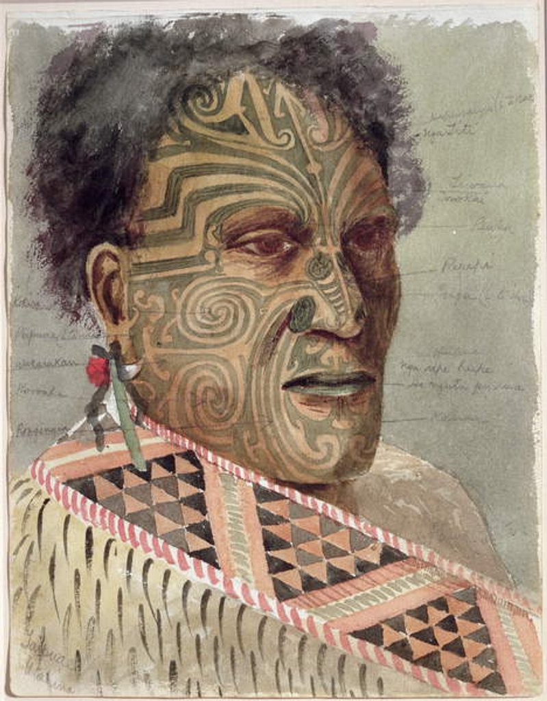 Detail of Tapuae, c.1900 by Thomas Ryan