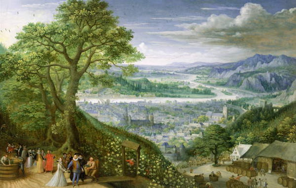 Detail of Archduke Matthias of Austria by Lucas van Valckenborch