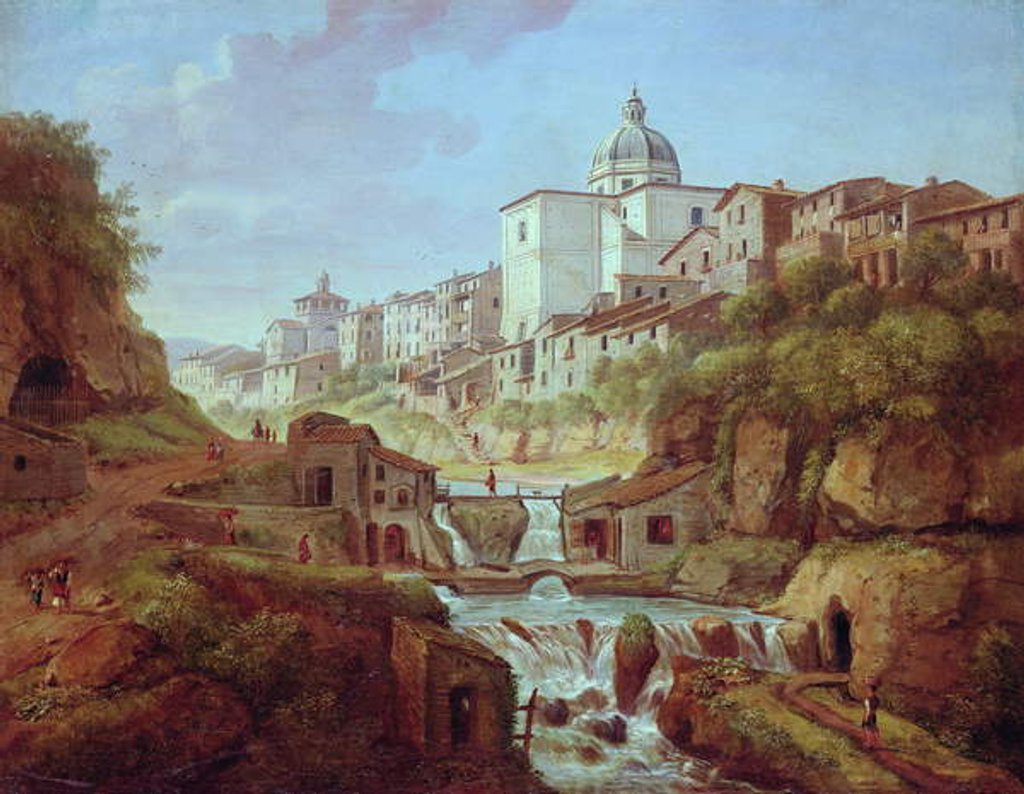 Detail of Naples, La Darsena by Gaspar van Wittel