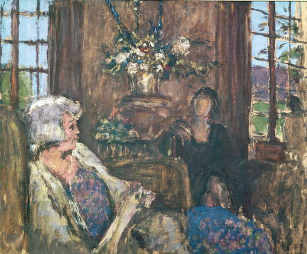 Detail of Interior by Edouard Vuillard