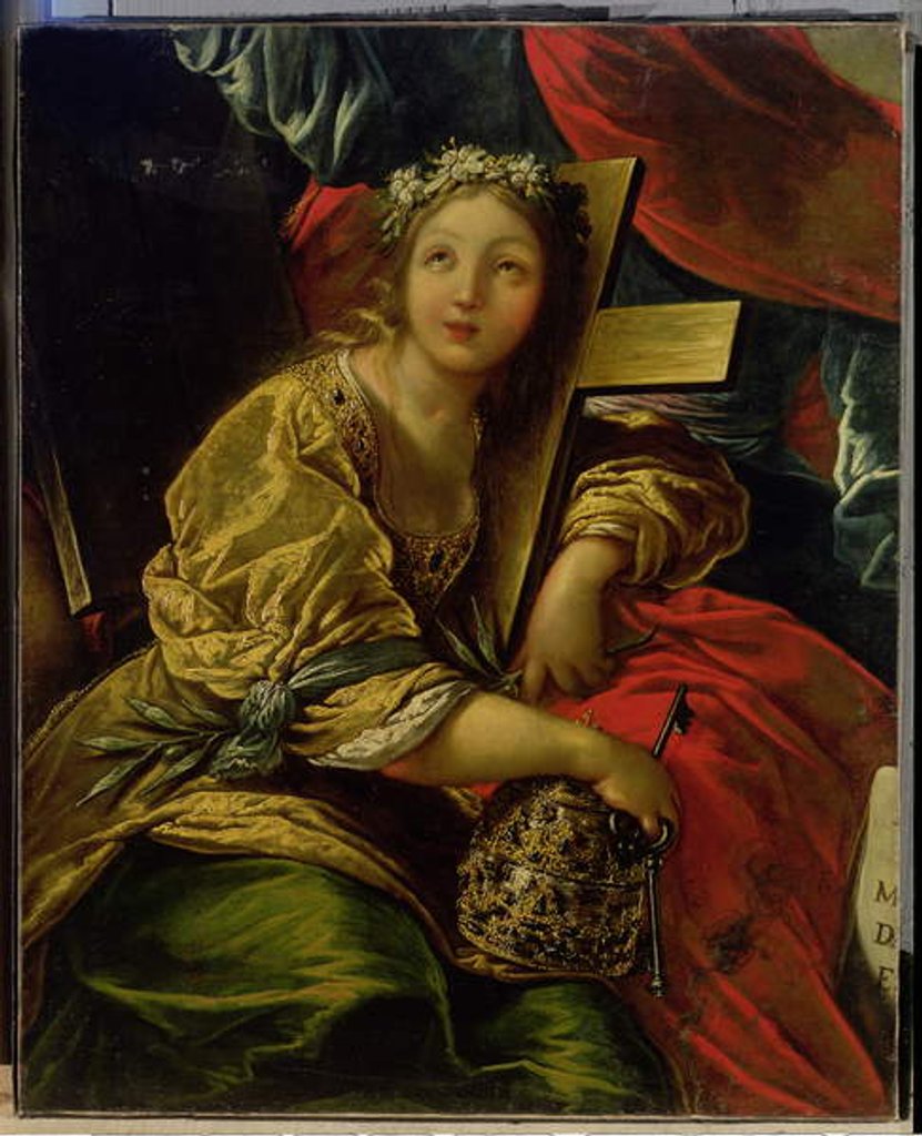 Detail of The Catholic Faith by Claude Vignon