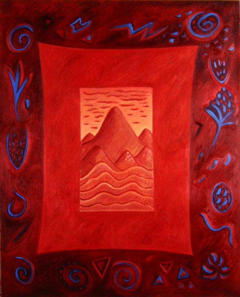 Detail of Eclipse, 1995 by Marie Hugo