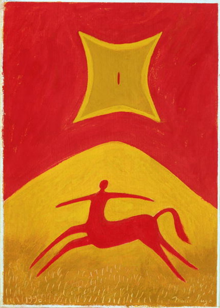 Detail of Centaure, 1995 by Marie Hugo