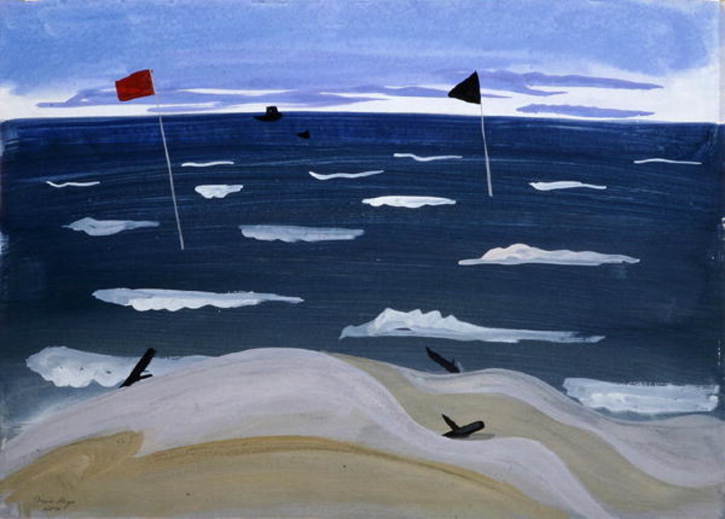 Detail of La Mer par Mistral, 1987 by Marie Hugo