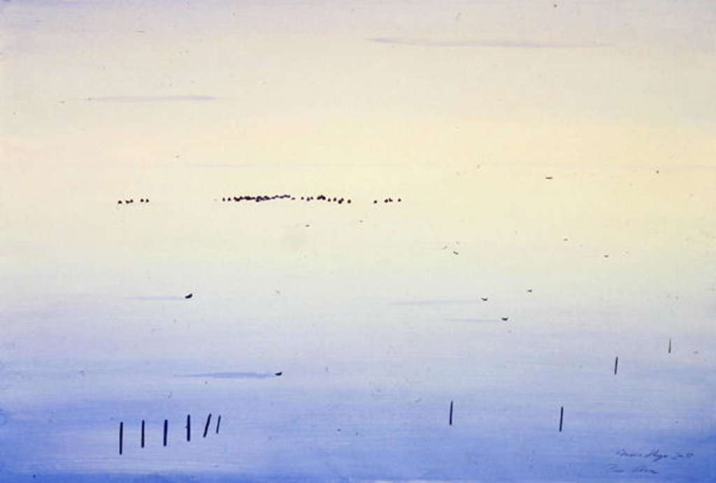 Detail of Le Vaccares, 1987 by Marie Hugo