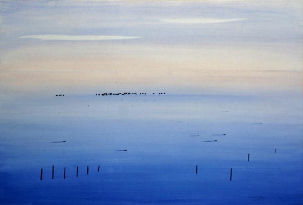 Detail of Le Vaccares, 1987 by Marie Hugo