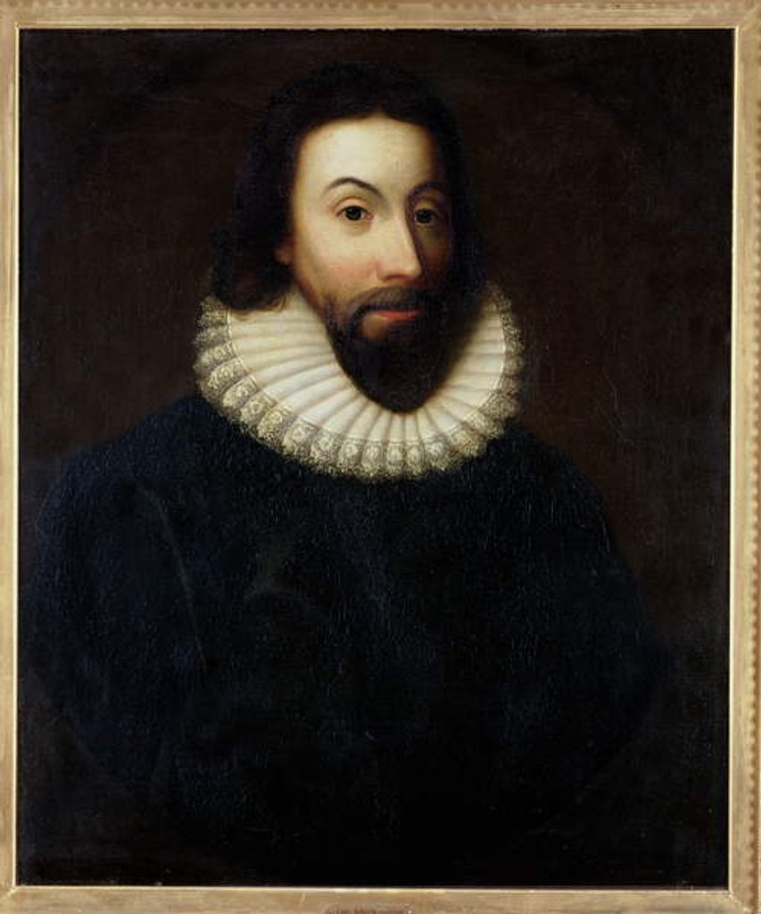Detail of John Winthrop 1834 by Charles Osgood