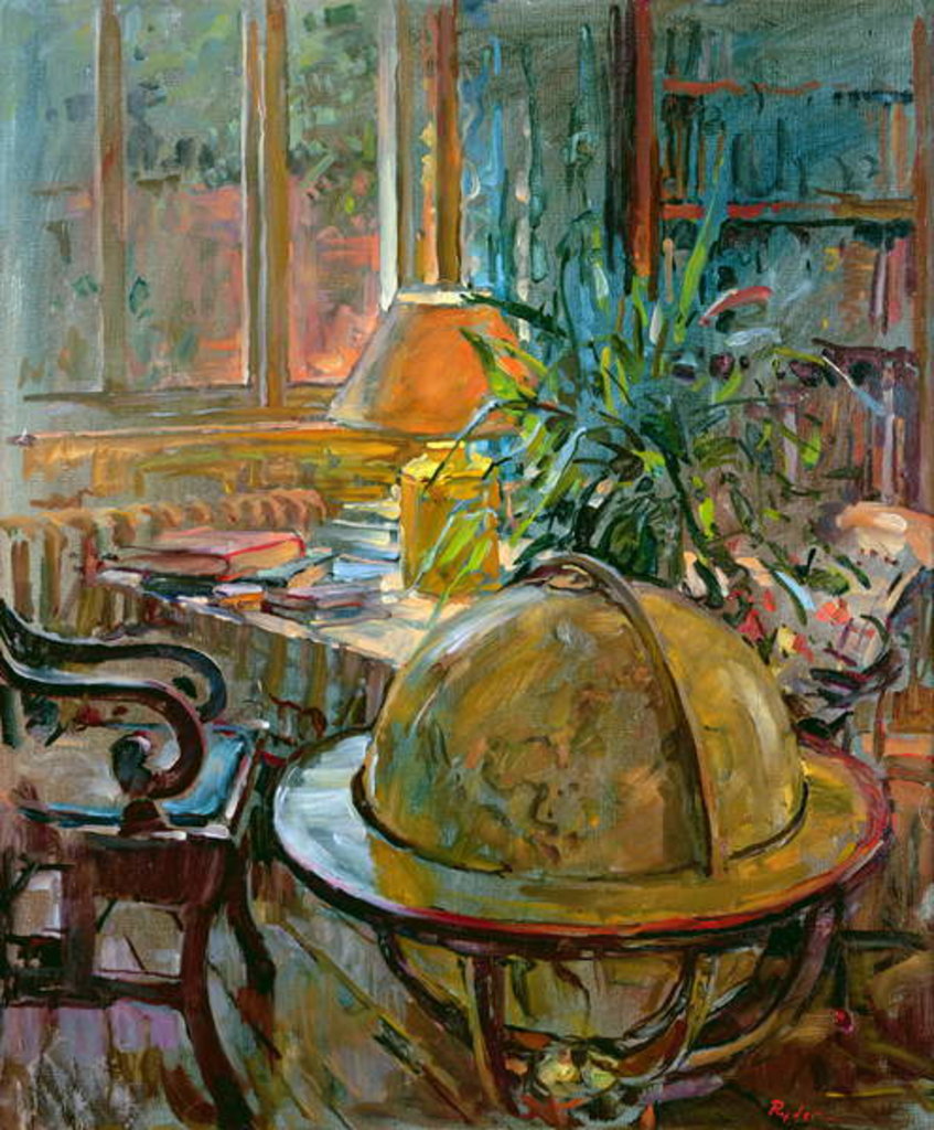 Detail of The Globe by Susan Ryder