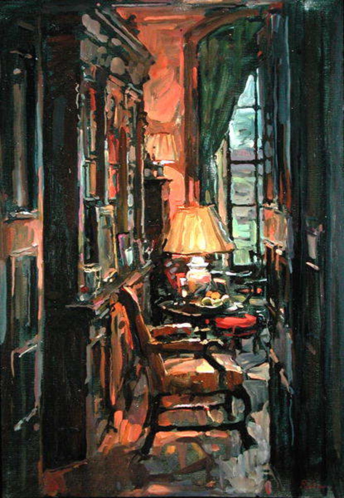 Detail of The Library by Susan Ryder