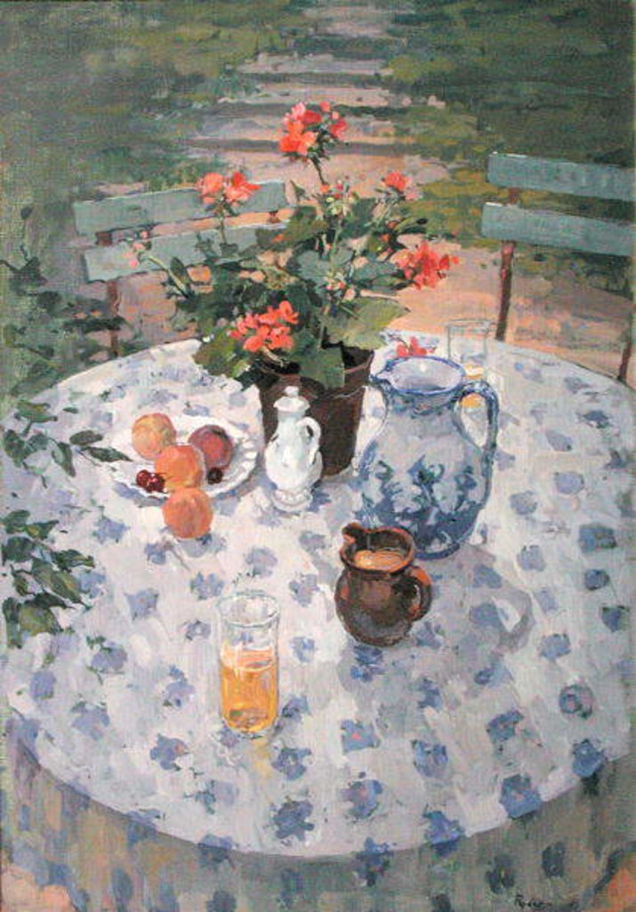 Detail of The Terrace, Escalerilla by Susan Ryder