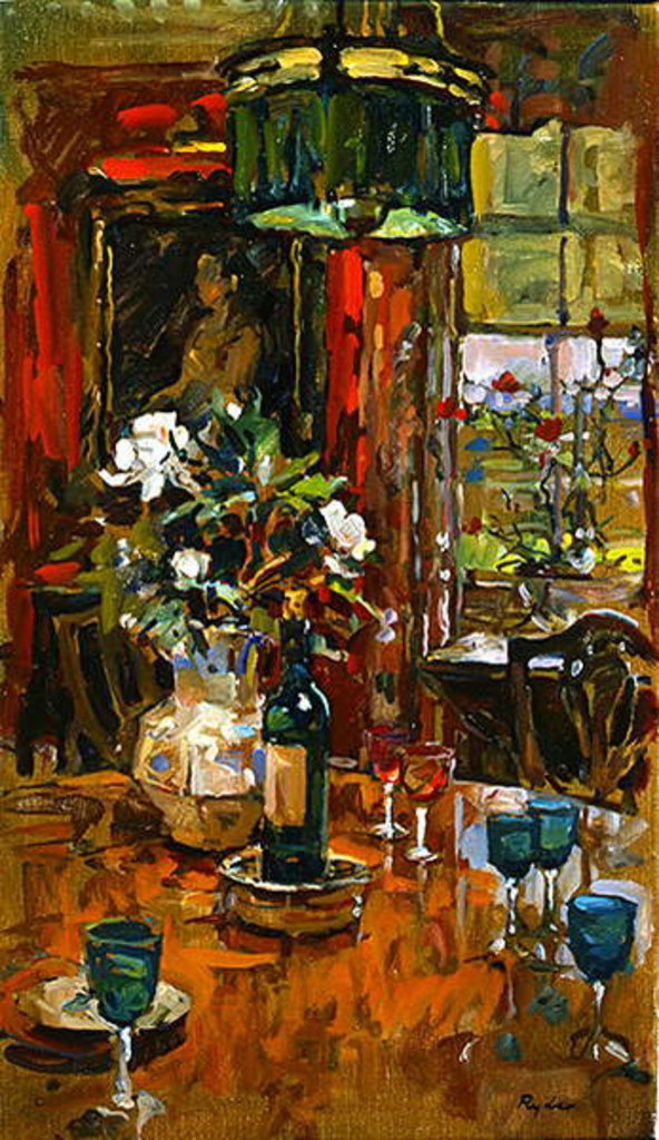 Detail of Green Glasses by Susan Ryder