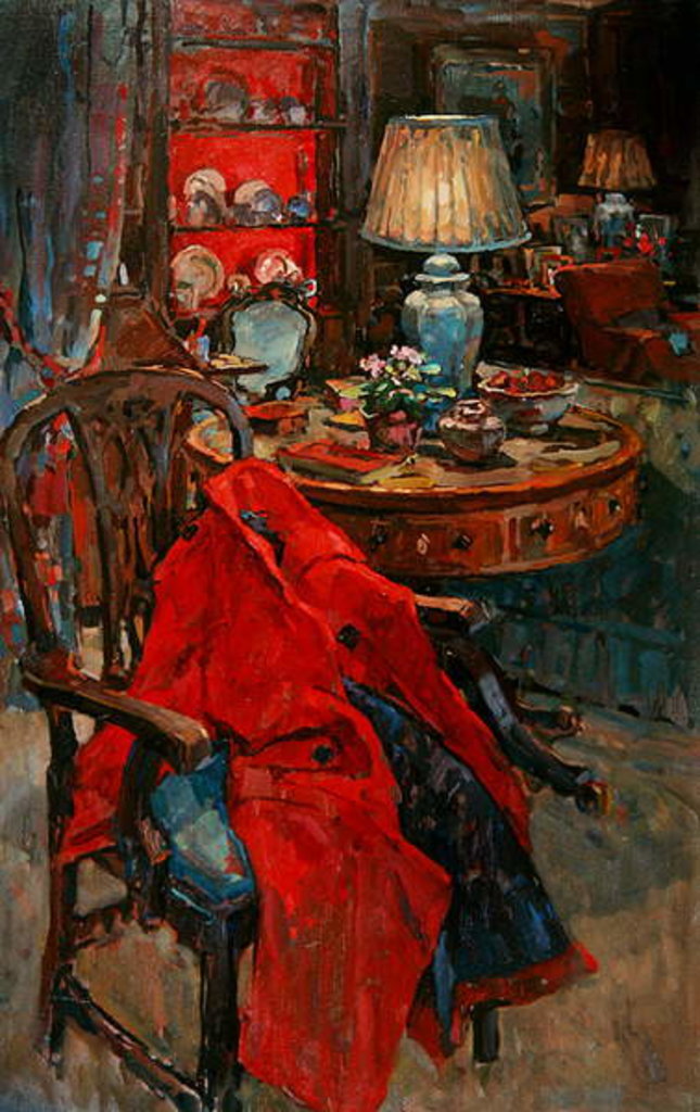 Detail of My Red Coat by Susan Ryder