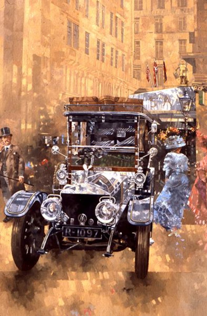 Detail of Silver Grace at the Savoy, 1999 by Peter Miller