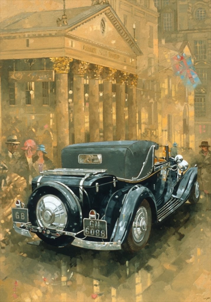 Detail of Phantom in the Haymarket by Peter Miller