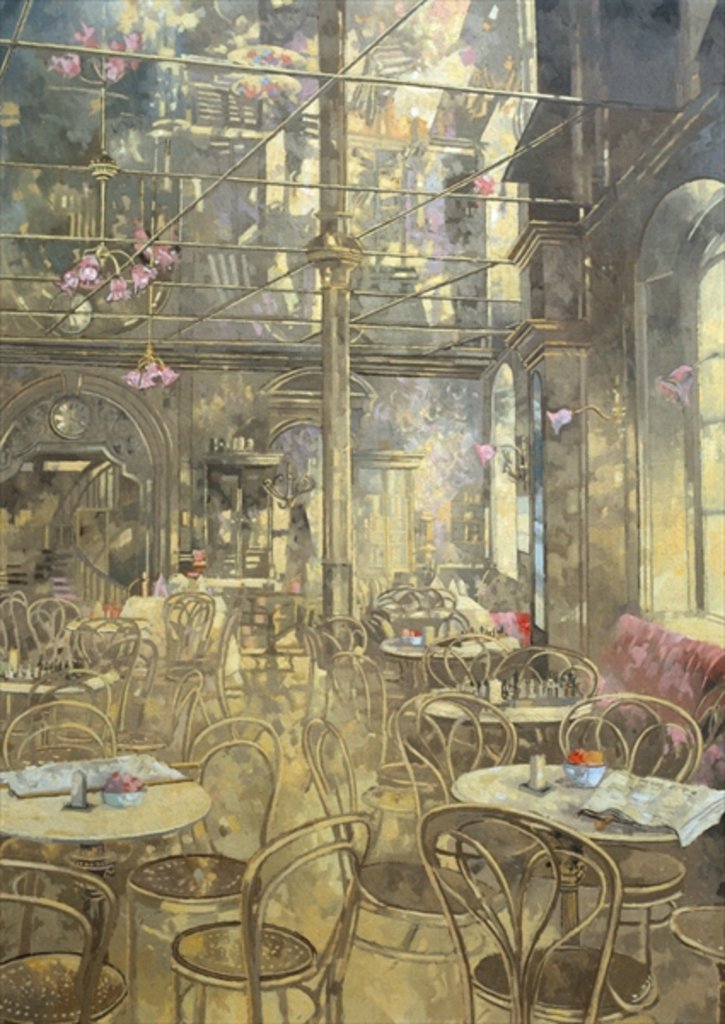 Detail of The Vienna Cafe, Oxford Street by Peter Miller