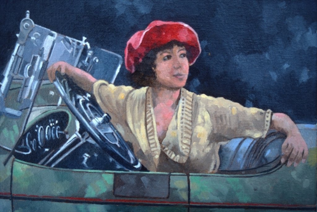 Detail of Olive Thomas by Peter Miller