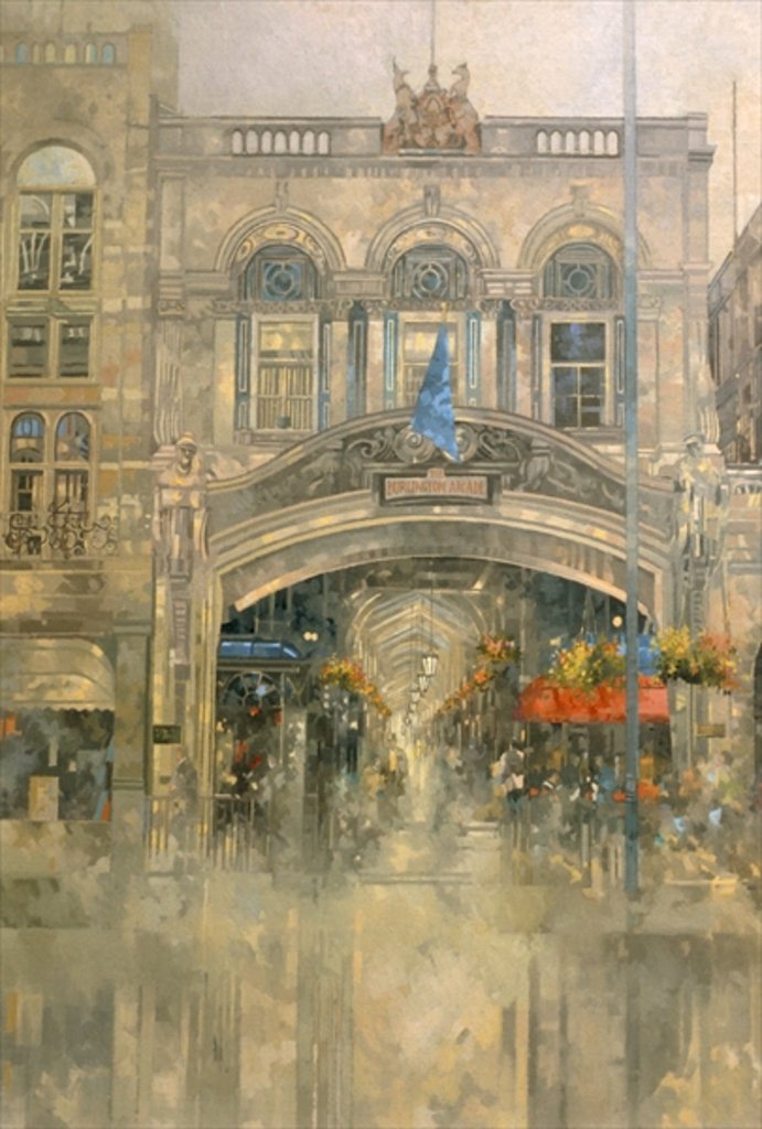 Detail of Burlington Arcade by Peter Miller