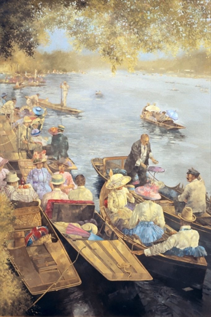 Detail of Elegant Henley, 1911 by Peter Miller