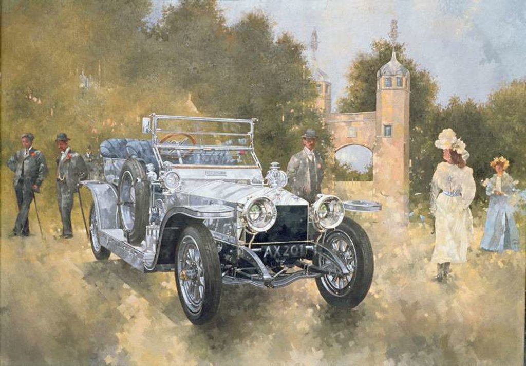 Detail of The Silver Ghost AX201, 1996 by Peter Miller