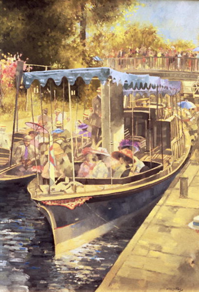 Detail of Boulter's Lock, 1990 by Peter Miller